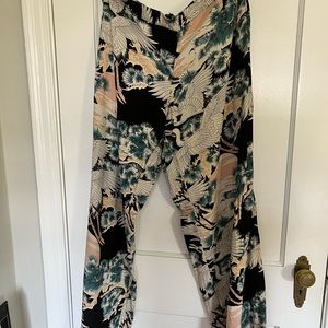 Gorgeous wide-leg pants from Anthropologie.